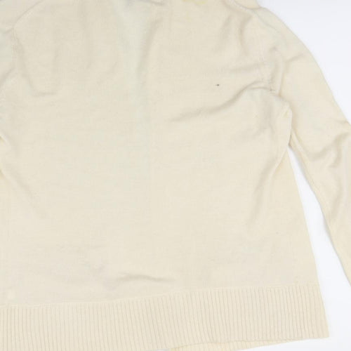 Banana Republic Womens Ivory   Cardigan Jumper Size S