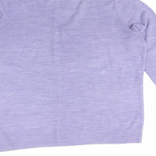 M&S Womens Purple   Pullover Jumper Size 12