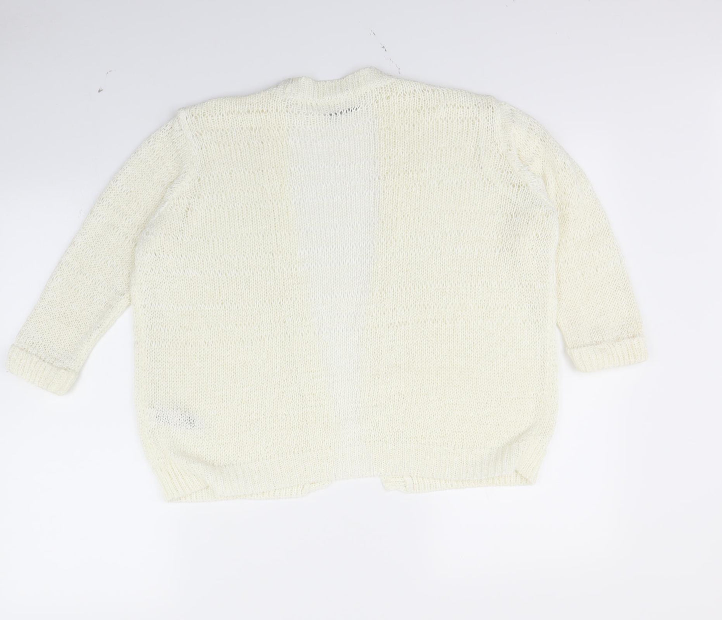 Wallis Womens Ivory   Cardigan Jumper Size M