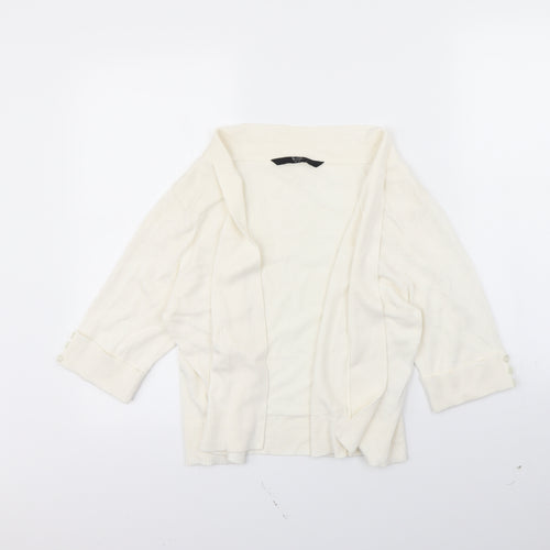 BHS Womens Ivory   Cardigan Jumper Size 16