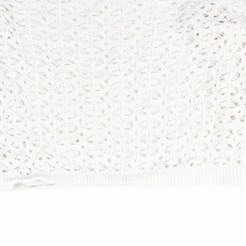 George Womens White   Pullover Jumper Size 14