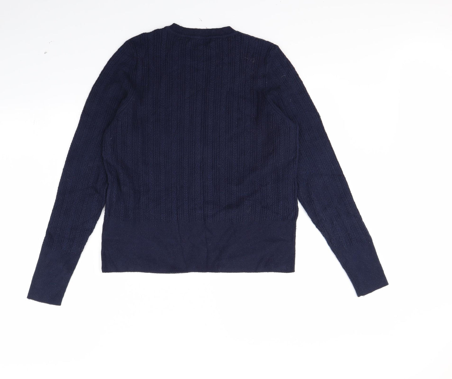 m&s Womens Blue   Pullover Jumper Size 16