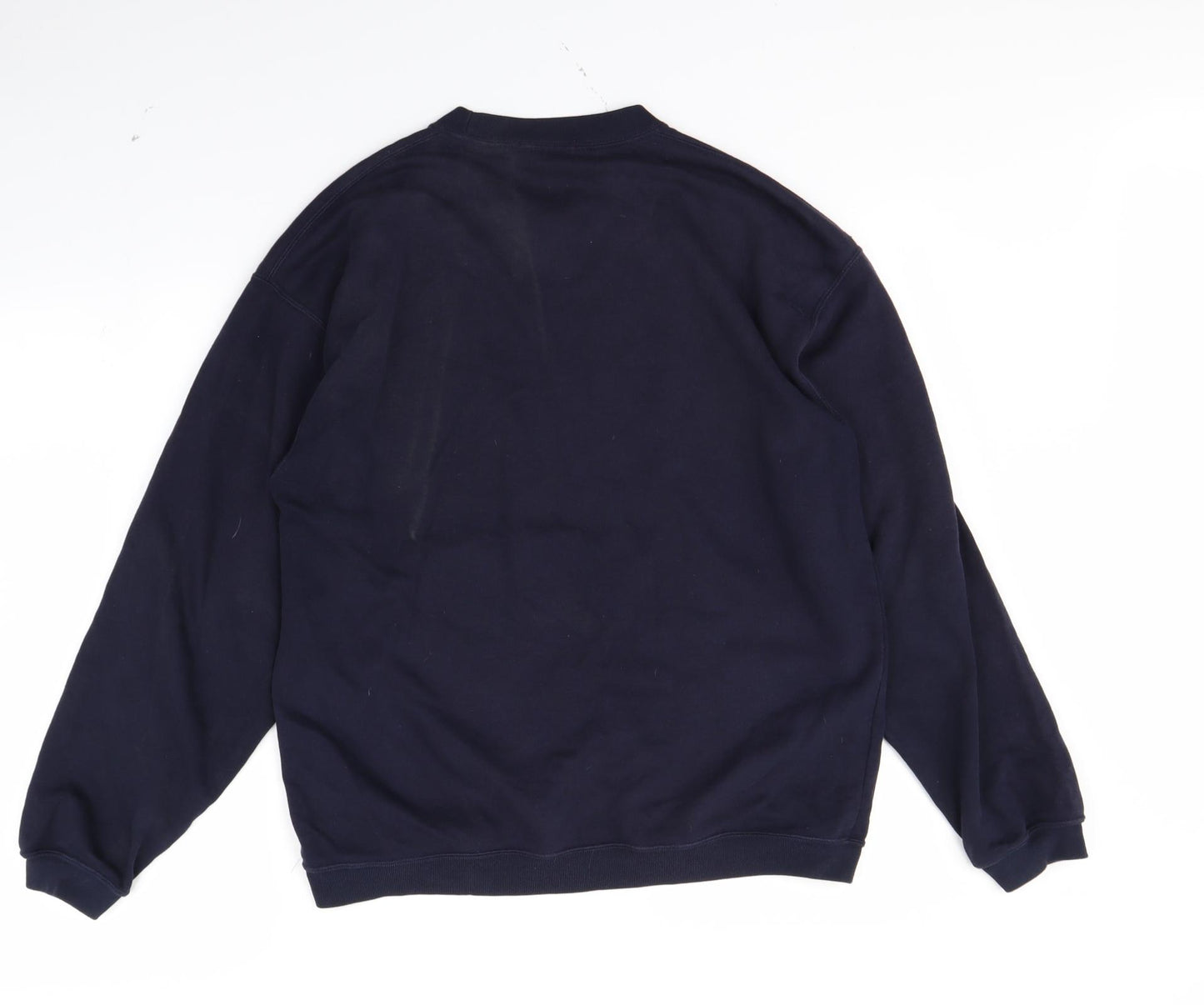 m&s Mens Blue   Pullover Jumper Size S