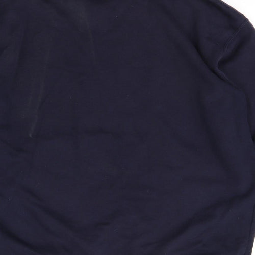 m&s Mens Blue   Pullover Jumper Size S