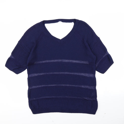 River Island Womens Blue   Pullover Jumper Size 10