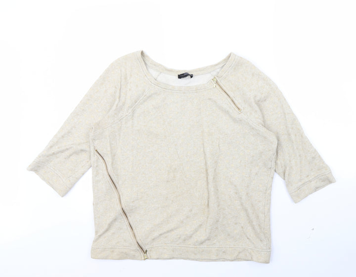 The Limited Womens Beige Pullover Jumper Size M