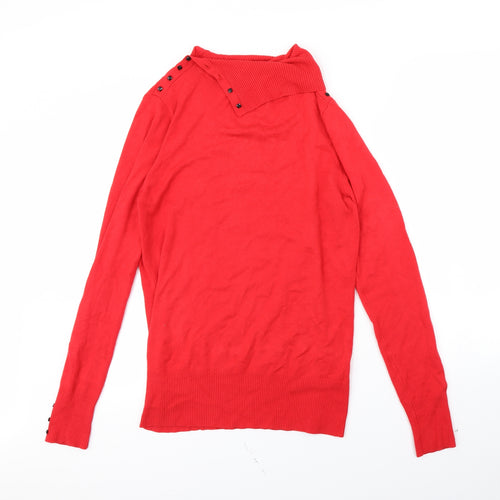 Lakeland Womens Red   Pullover Jumper Size 18