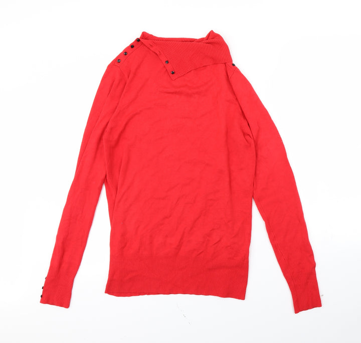 Lakeland Womens Red   Pullover Jumper Size 18