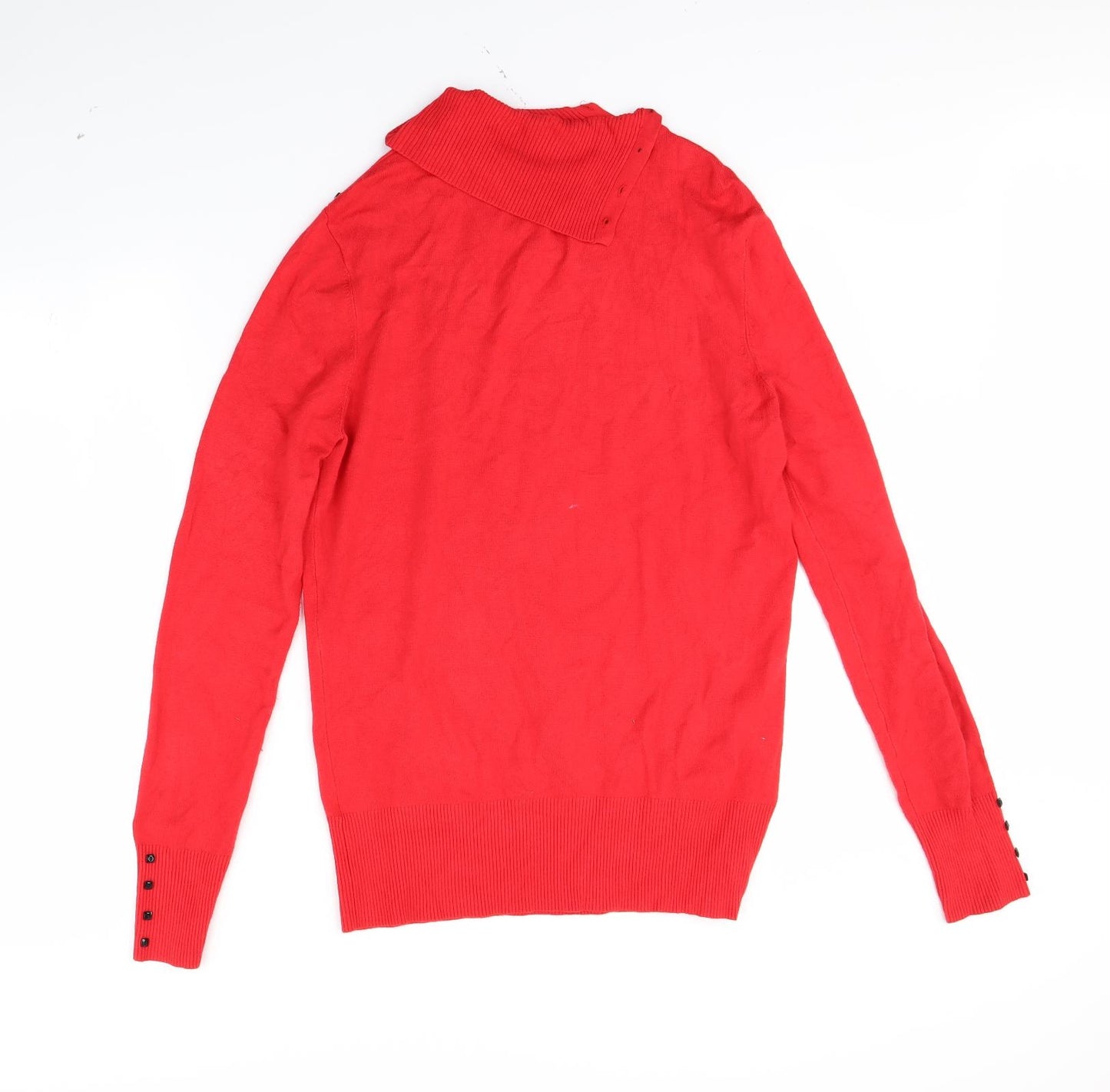 Lakeland Womens Red   Pullover Jumper Size 18