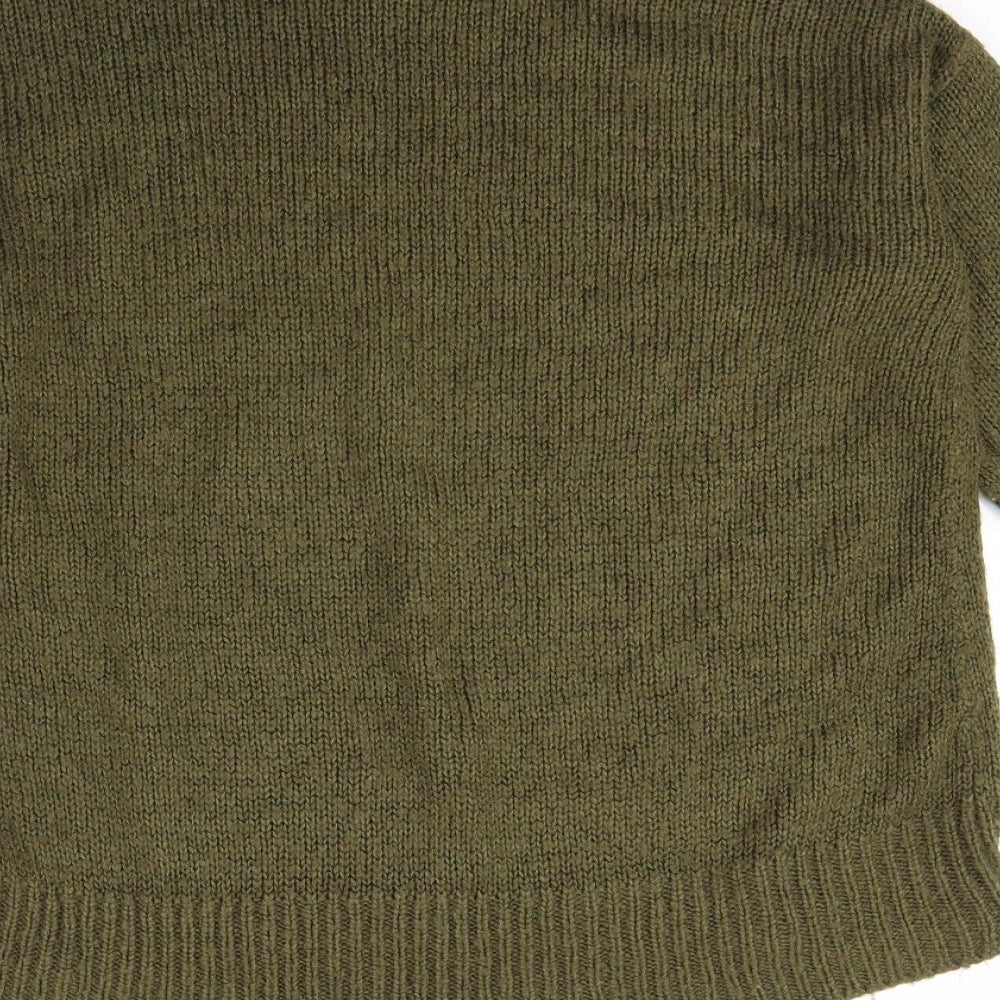 New Look Womens Green   Pullover Jumper Size M