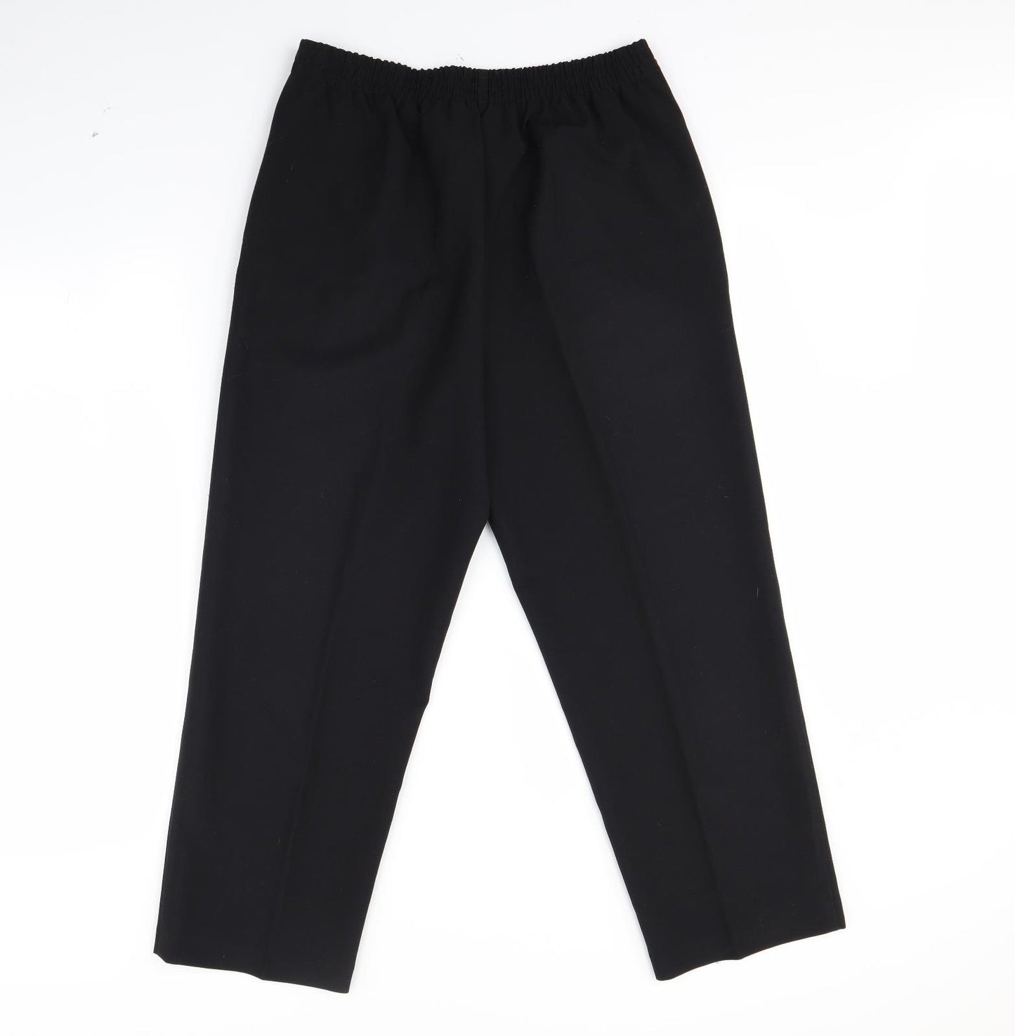 bm  Womens Black   Dress Pants Trousers Size 12 L29 in