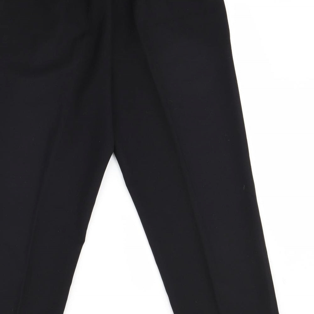 bm  Womens Black   Dress Pants Trousers Size 12 L29 in