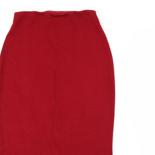 Roman Womens Red   Straight & Pencil Skirt Size 10