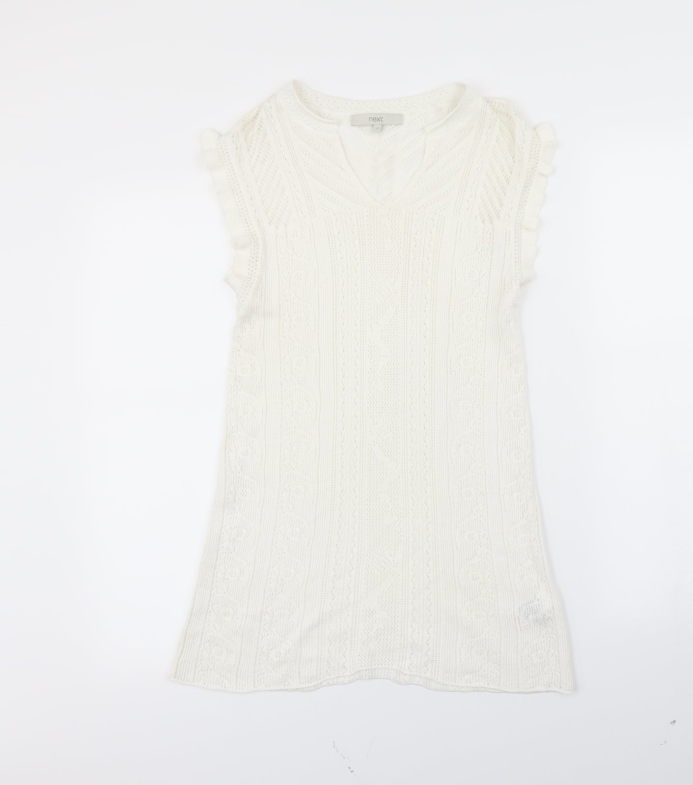 NEXT Womens White   Basic Blouse Size 10