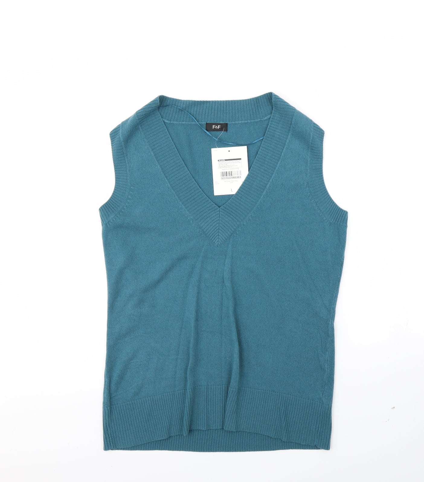 F&F Mens Green   Pullover Jumper Size L