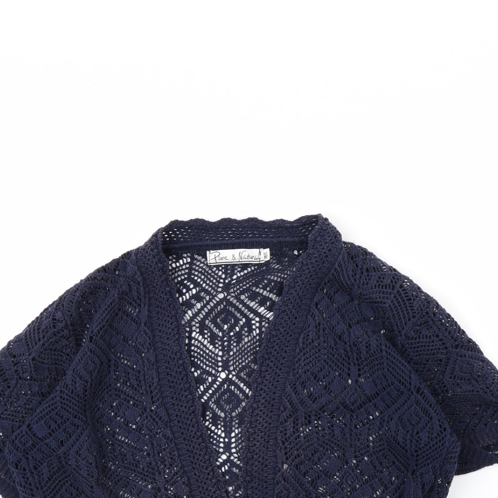 pure nature Womens Blue   Jacket  Size M