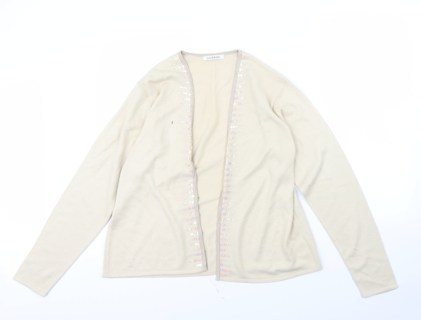 George Womens Beige   Jacket  Size 16