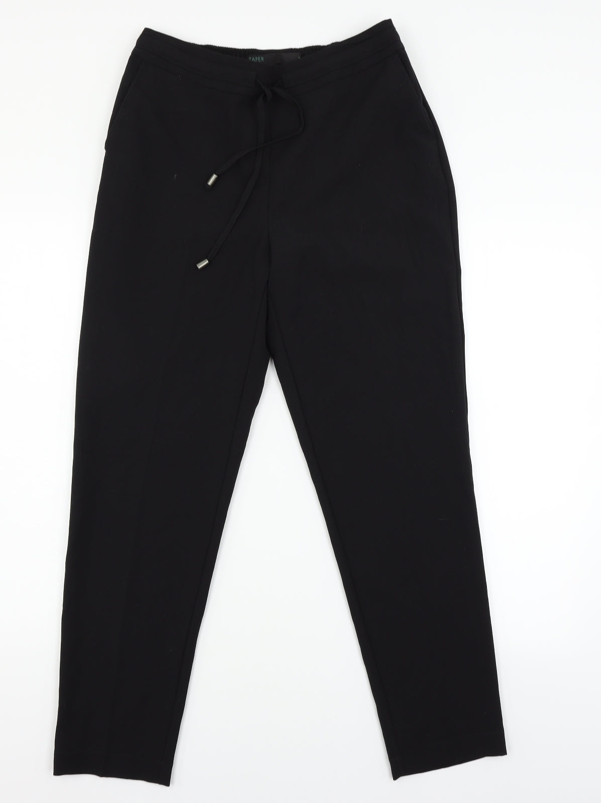 NEXT Womens Black   Trousers  Size 10 L28 in