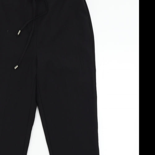 NEXT Womens Black   Trousers  Size 10 L28 in