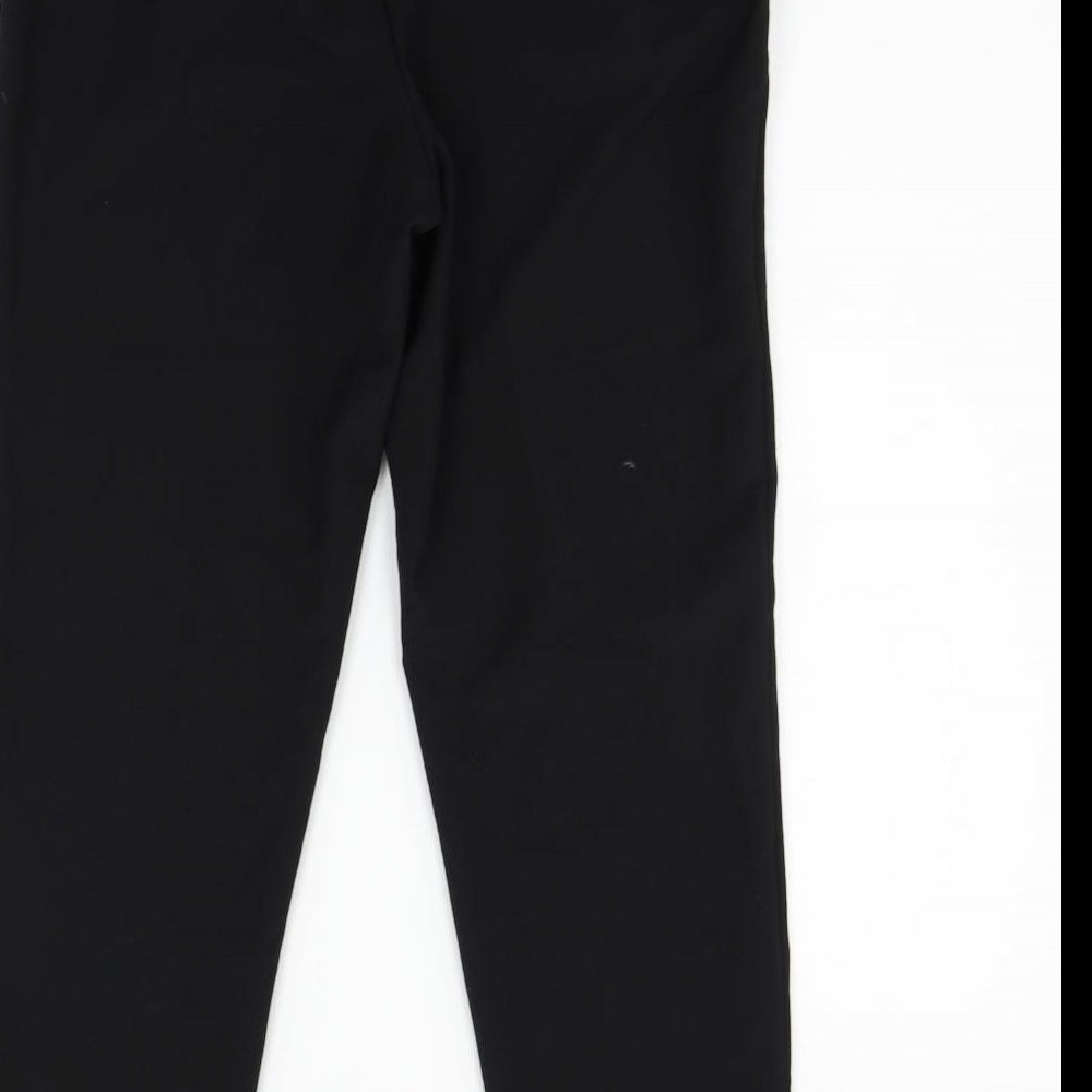 NEXT Womens Black   Trousers  Size 10 L28 in