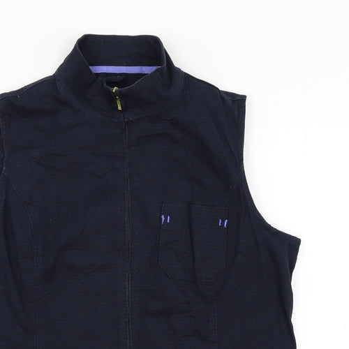DASH Womens Blue   Gilet Waistcoat Size 16