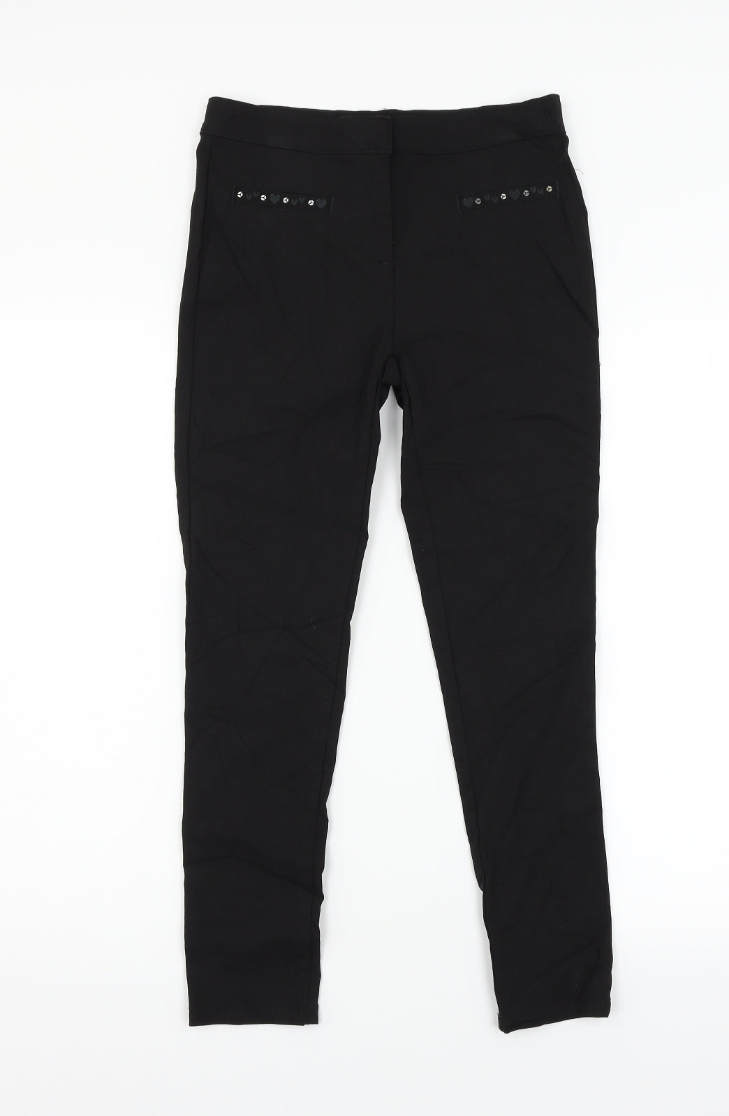 Next School Girls Black   Dress Pants Trousers Size 11 Years