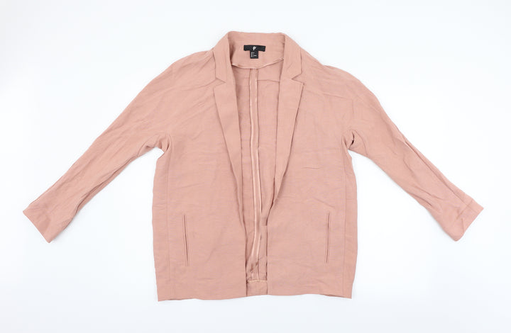 H&M Womens Pink   Jacket  Size 34