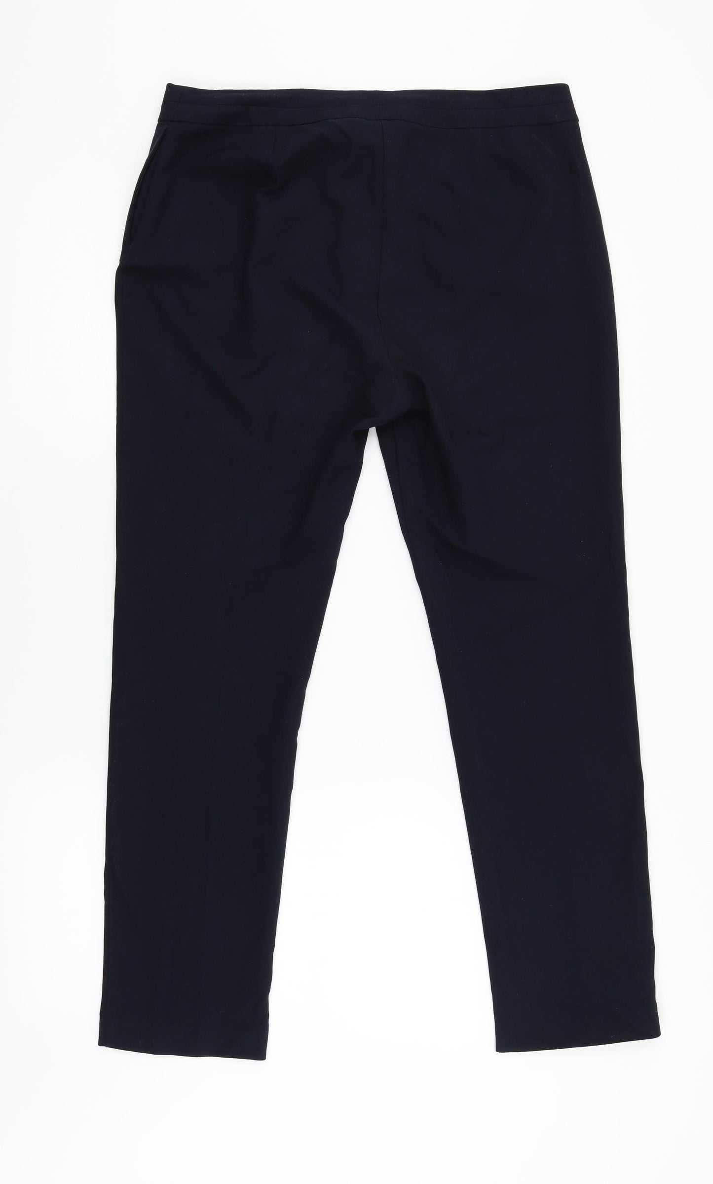 Bonmarché Womens Blue   Trousers  Size 12 L28 in