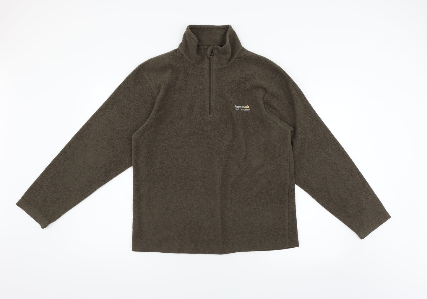 Regatta Mens Brown  Fleece Pullover Casual Size S