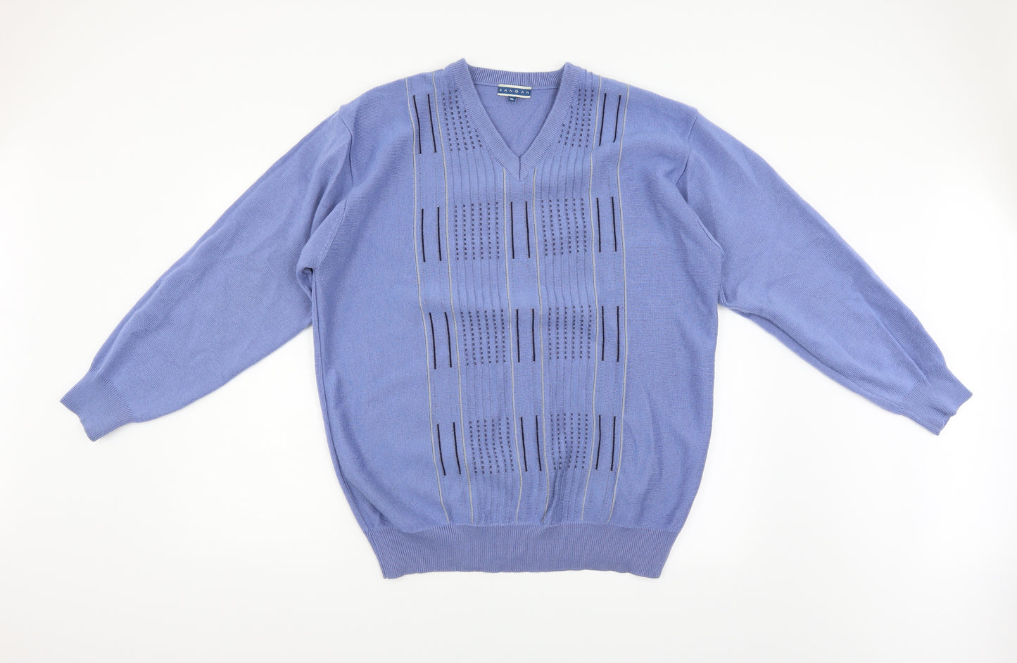 Sangan Mens Blue   Pullover Jumper Size XL