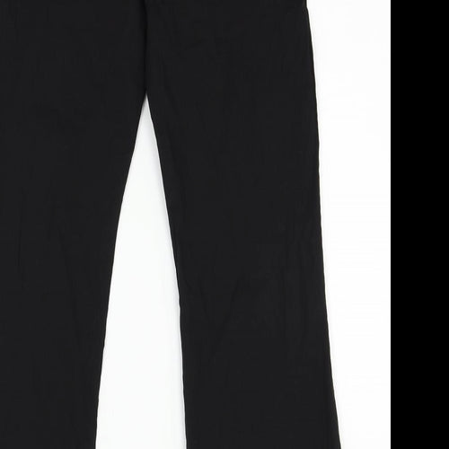 Preworn Womens Black   Trousers  Size 16 L29 in