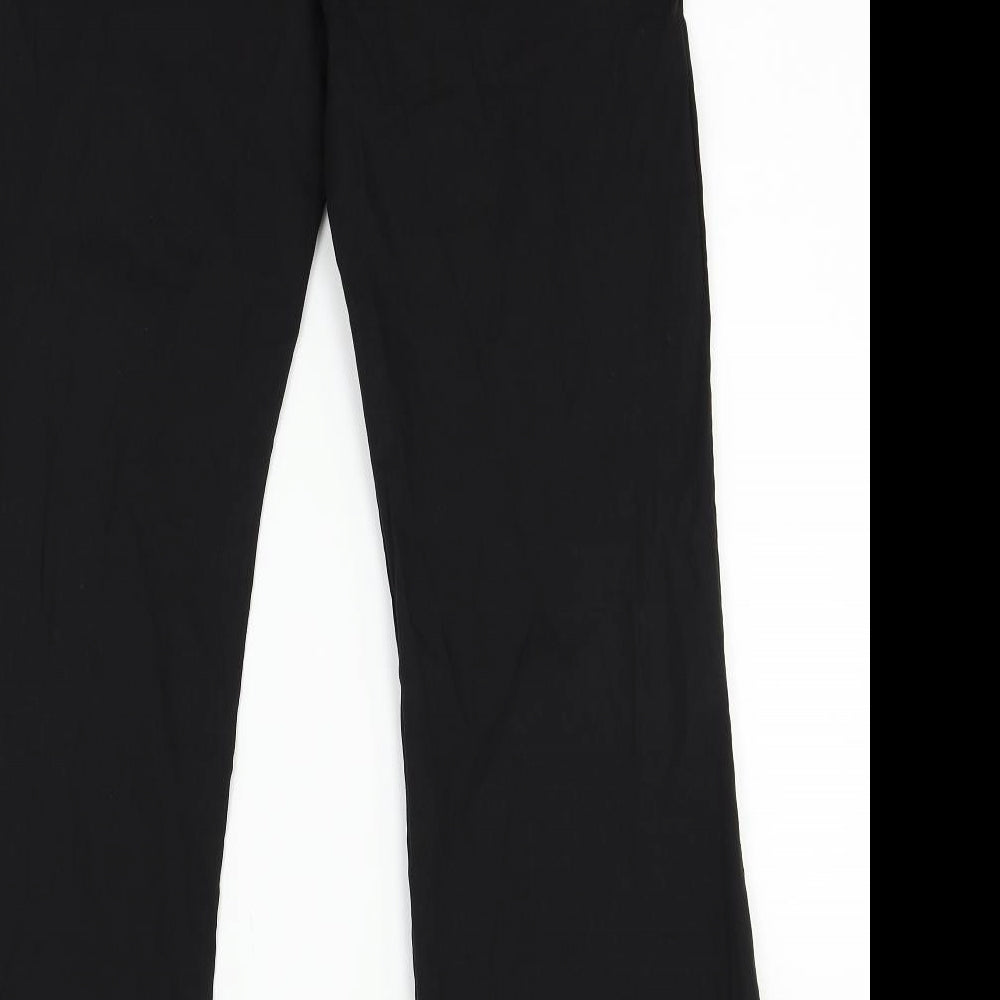 Preworn Womens Black   Trousers  Size 16 L29 in
