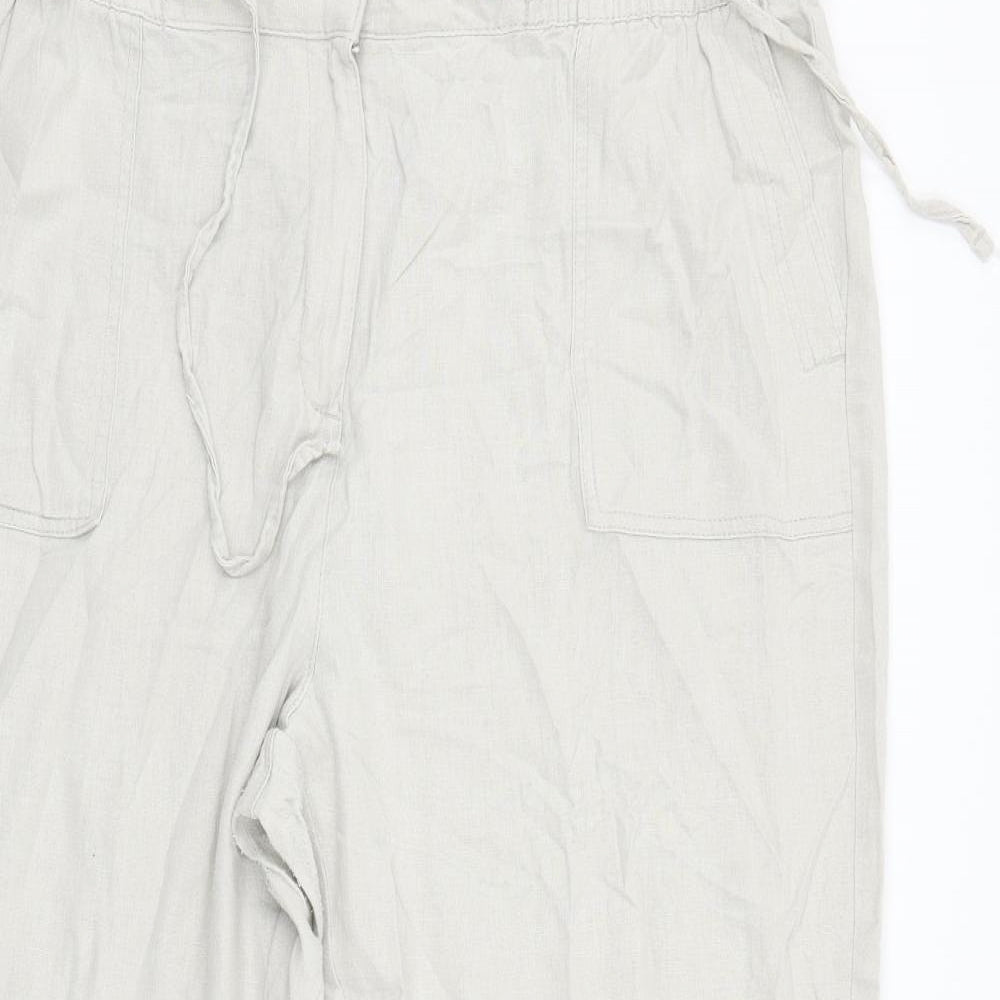 Bonmarché Womens Beige   Trousers  Size 18 L27 in