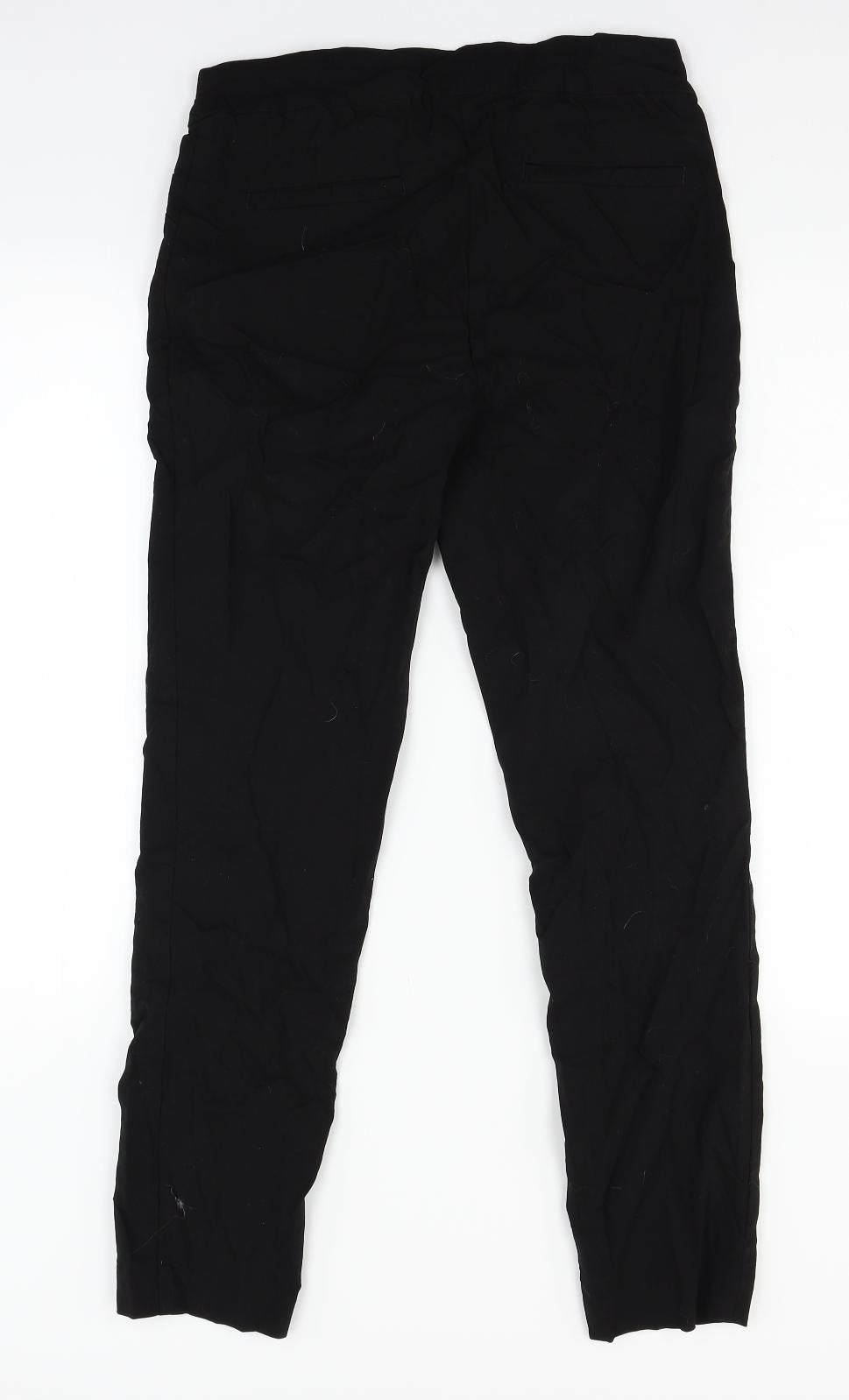 JNY Womens Black   Trousers  Size 10 L29 in