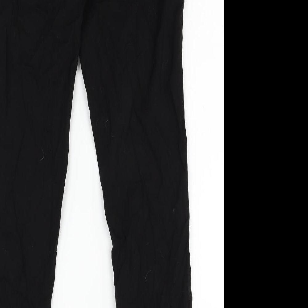 JNY Womens Black   Trousers  Size 10 L29 in