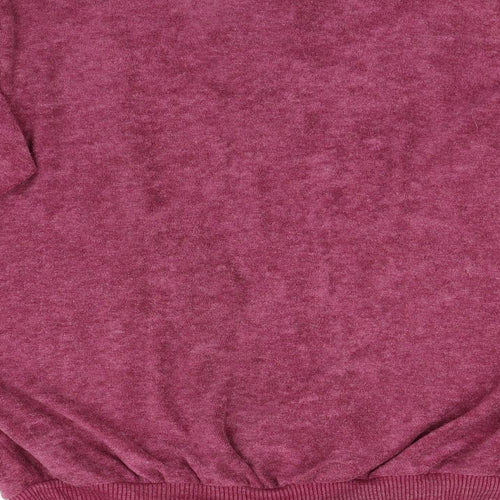 Silverstone Womens Pink  Knit Cardigan Jumper Size XL