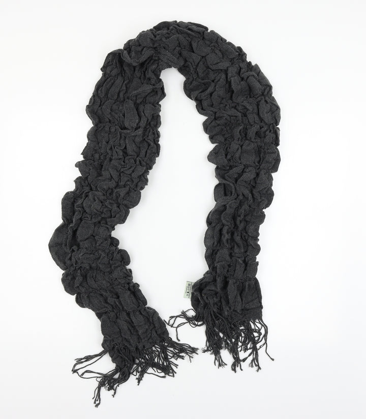 Lettuce Unisex Grey Knit Scarf
