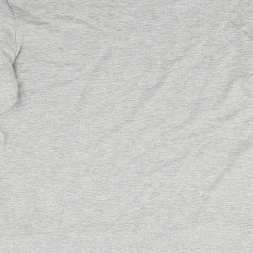 NEXT Mens Grey  Flannel Pullover Sweatshirt Size L