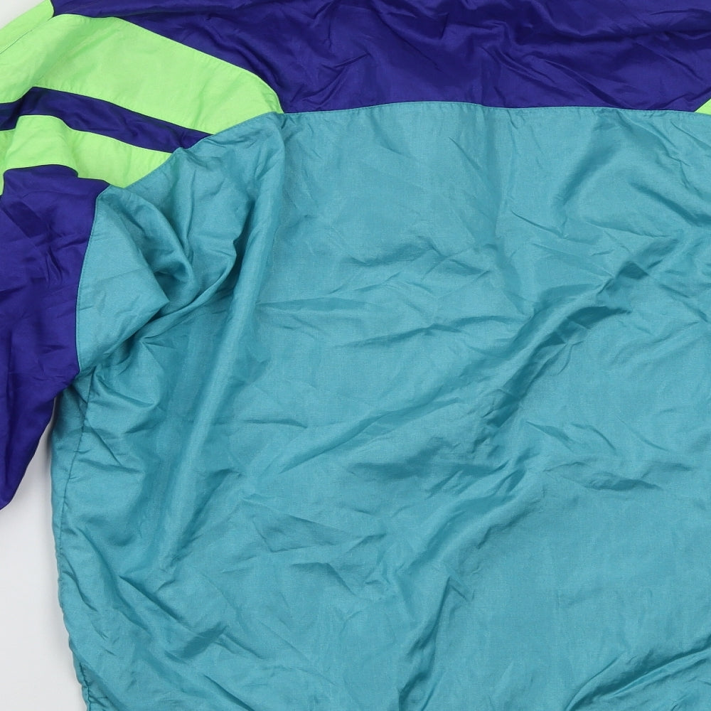 adidas Mens Multicoloured  Jersey Full Zip Sweatshirt Size M