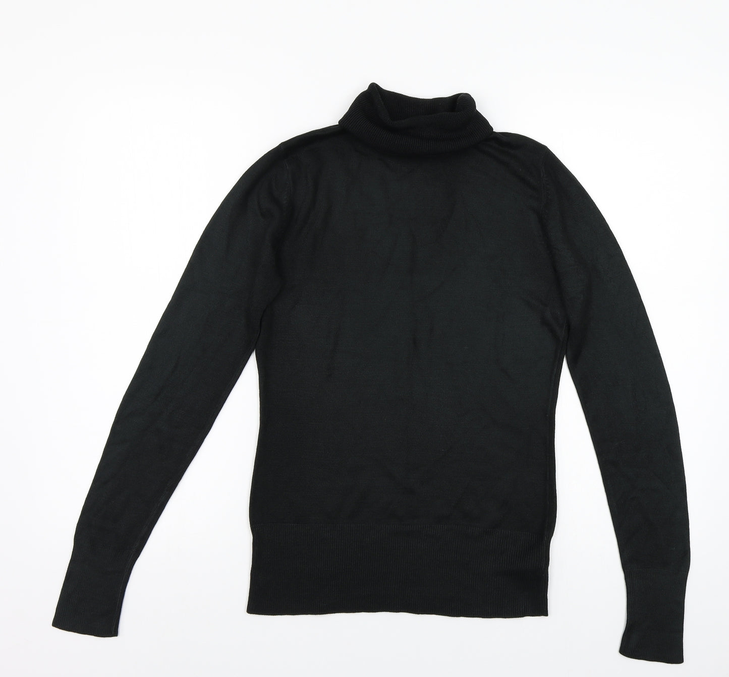 NEXT Womens Black  Knit Pullover Jumper Size 10