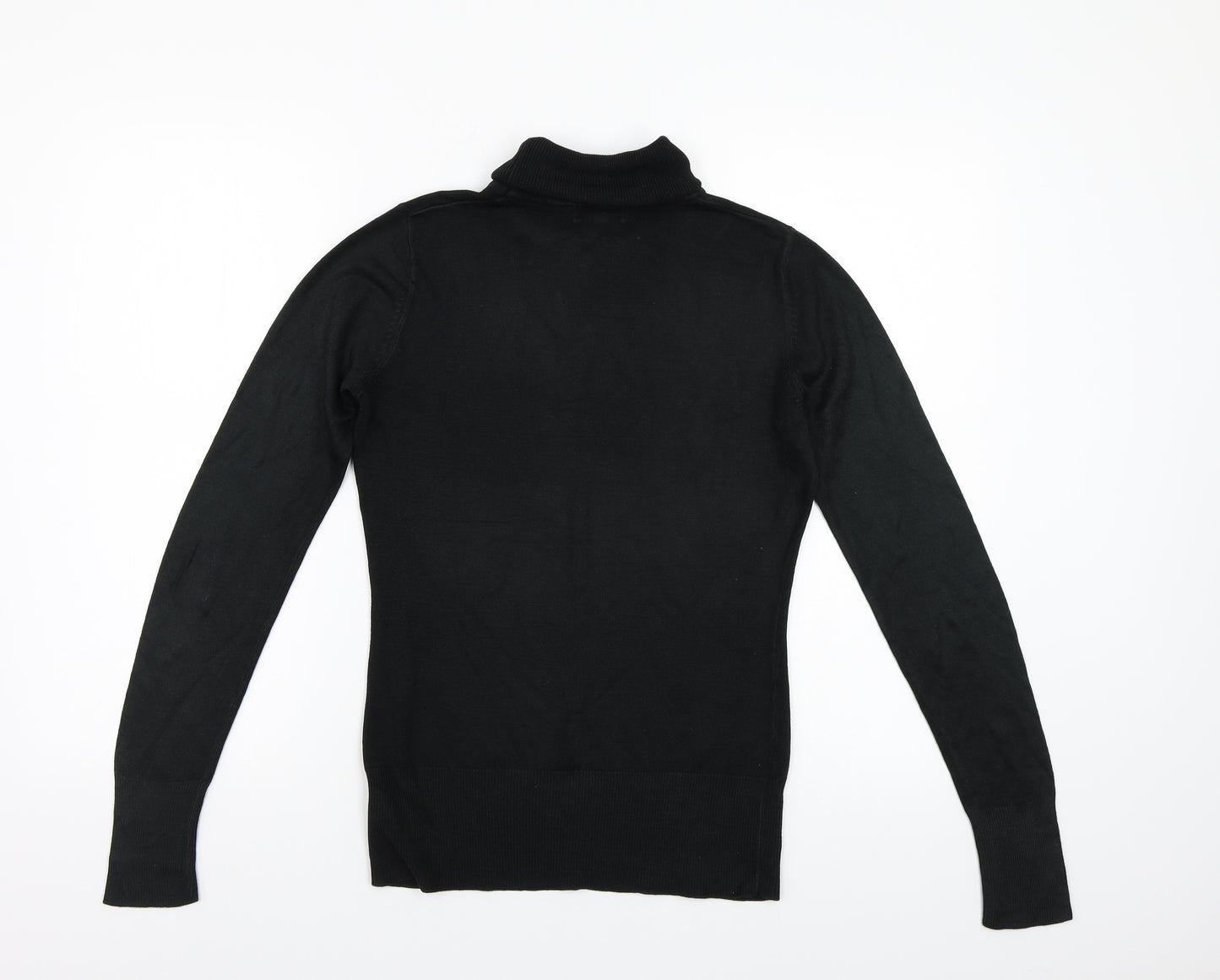 NEXT Womens Black  Knit Pullover Jumper Size 10