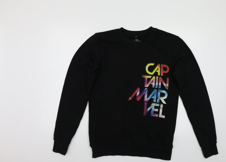 Continental Mens Black   Pullover Sweatshirt Size S  - Marvel