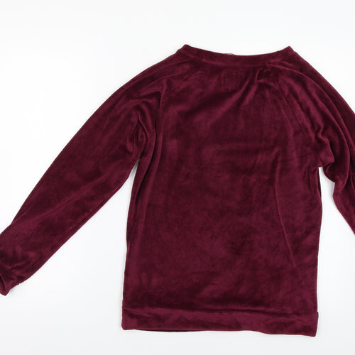 Primark Womens Purple  Fleece Pullover Sweatshirt Size XS  - Harry Potter