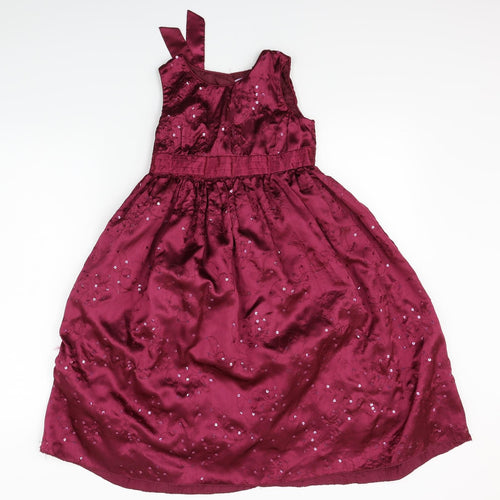 Cherokee Girls Purple   A-Line  Size 8-9 Years