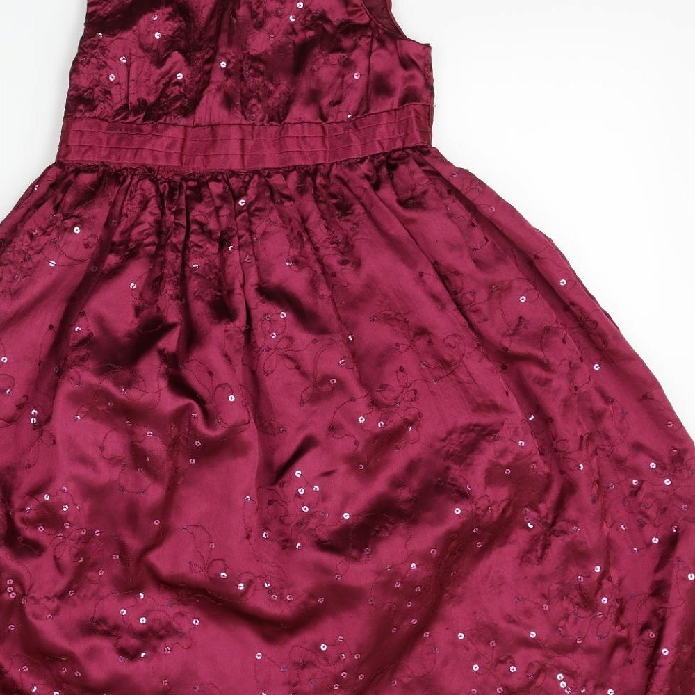 Cherokee Girls Purple   A-Line  Size 8-9 Years