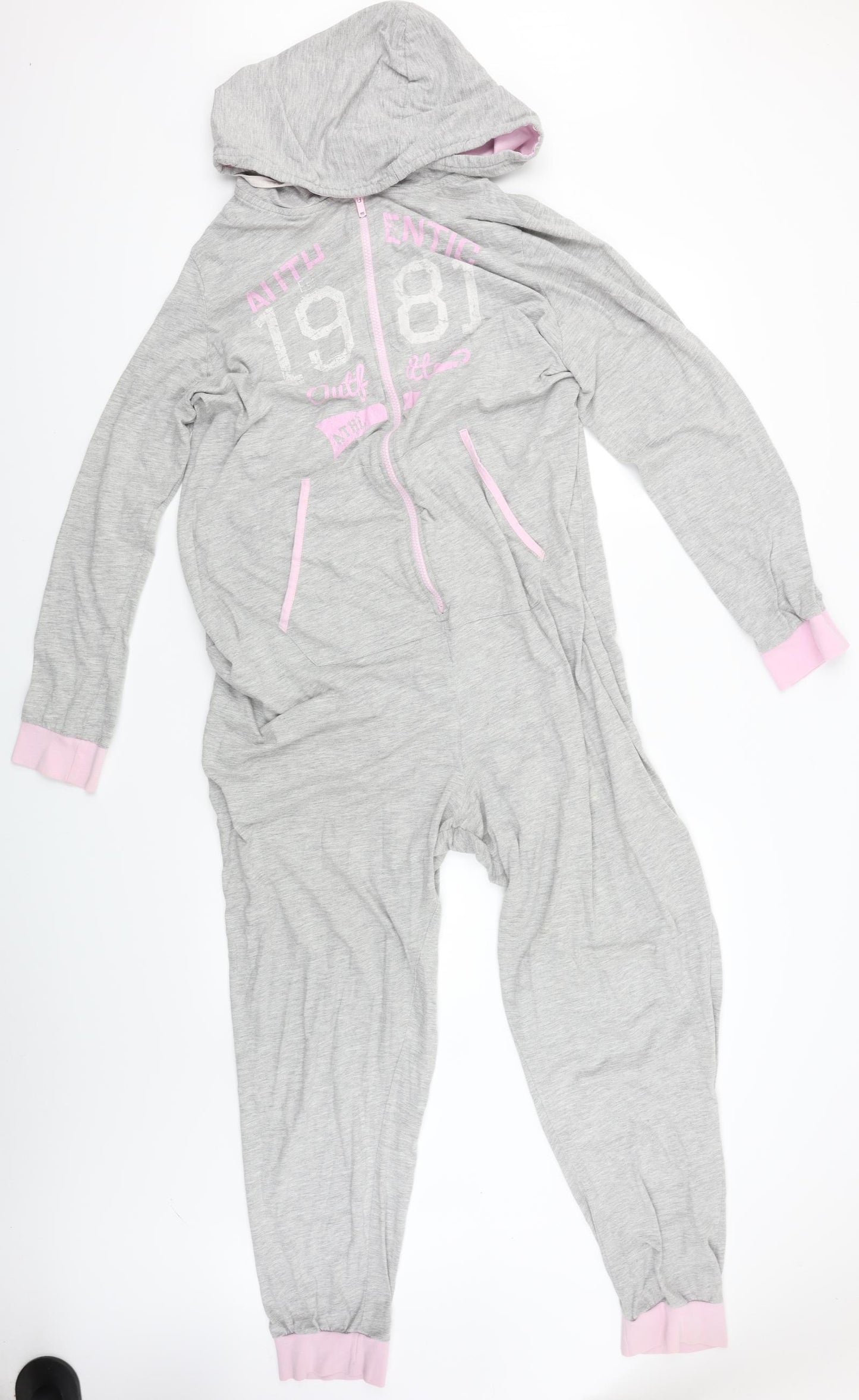 F&F Womens Grey    One Piece Size 20  - elastic waist
