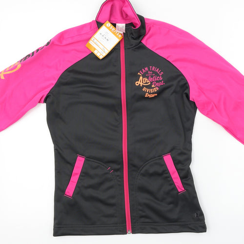 oxylane Girls Pink   Basic Coat Jacket Size 14 Years
