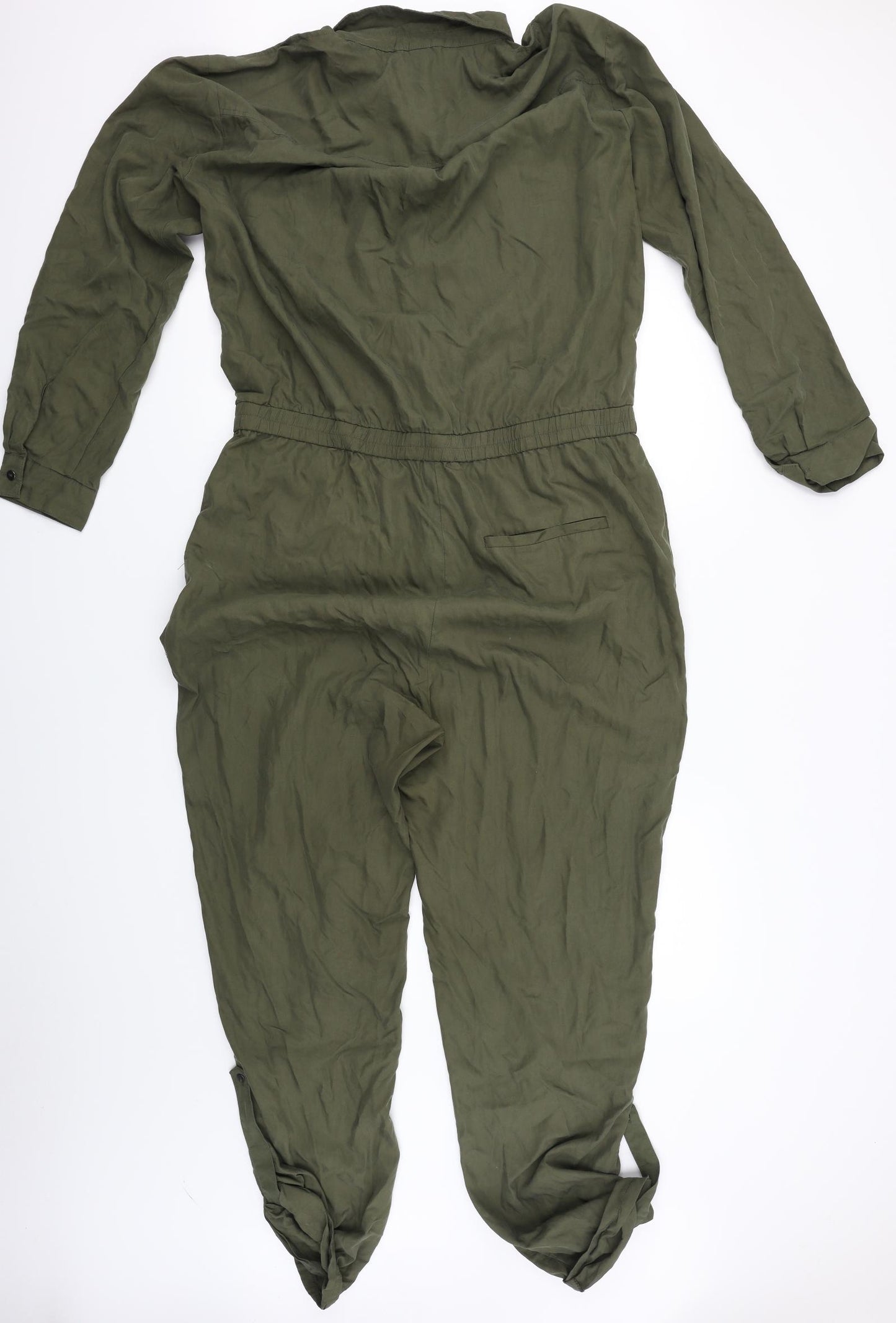 H&M Womens Green   Coverall One-Piece Size 16