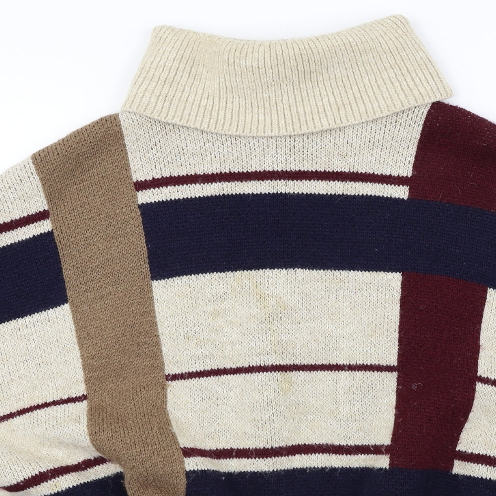 NEXT Womens Beige  Knit Pullover Jumper Size S  - Poncho