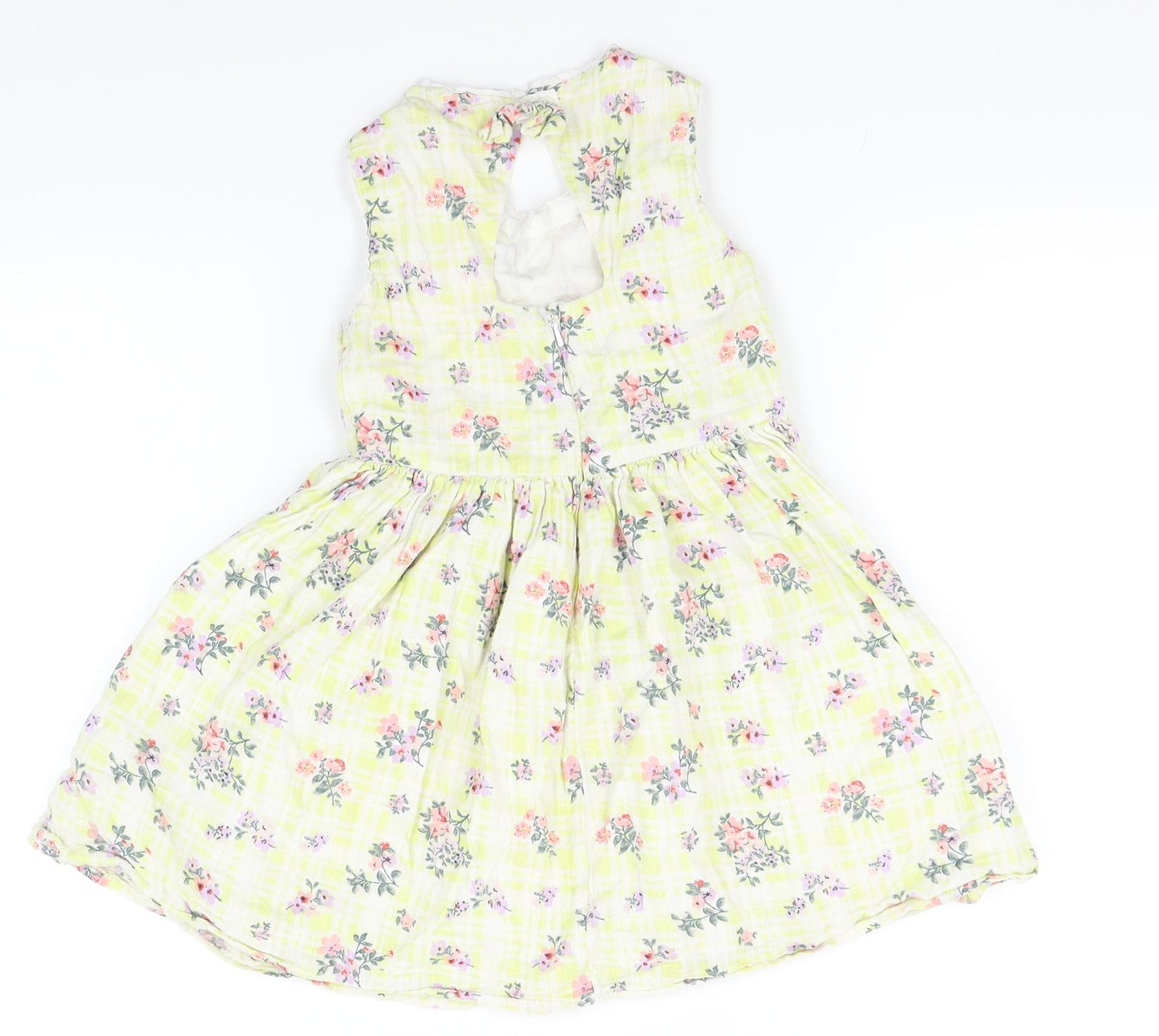 i love girlswear Girls Yellow Floral  Kaftan  Size 7 Years